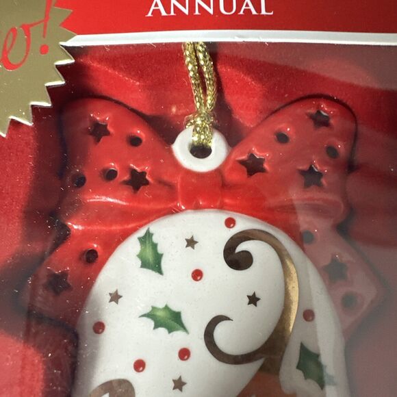 Lenox 2017 Joyous Tidings Bell Christmas Ornament New In Original Packaging - Picture 3 of 9